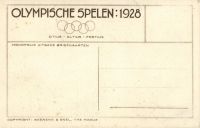 Olympic Games Amsterdam 1928, 400 Meter Women's Swimming. Zus Braun awarded Second Place